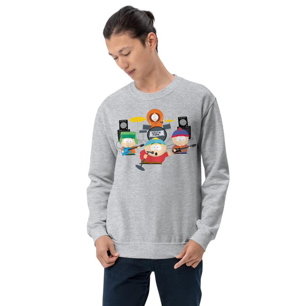 South Park Band Fleece Crewneck Sweatshirt - Image 2