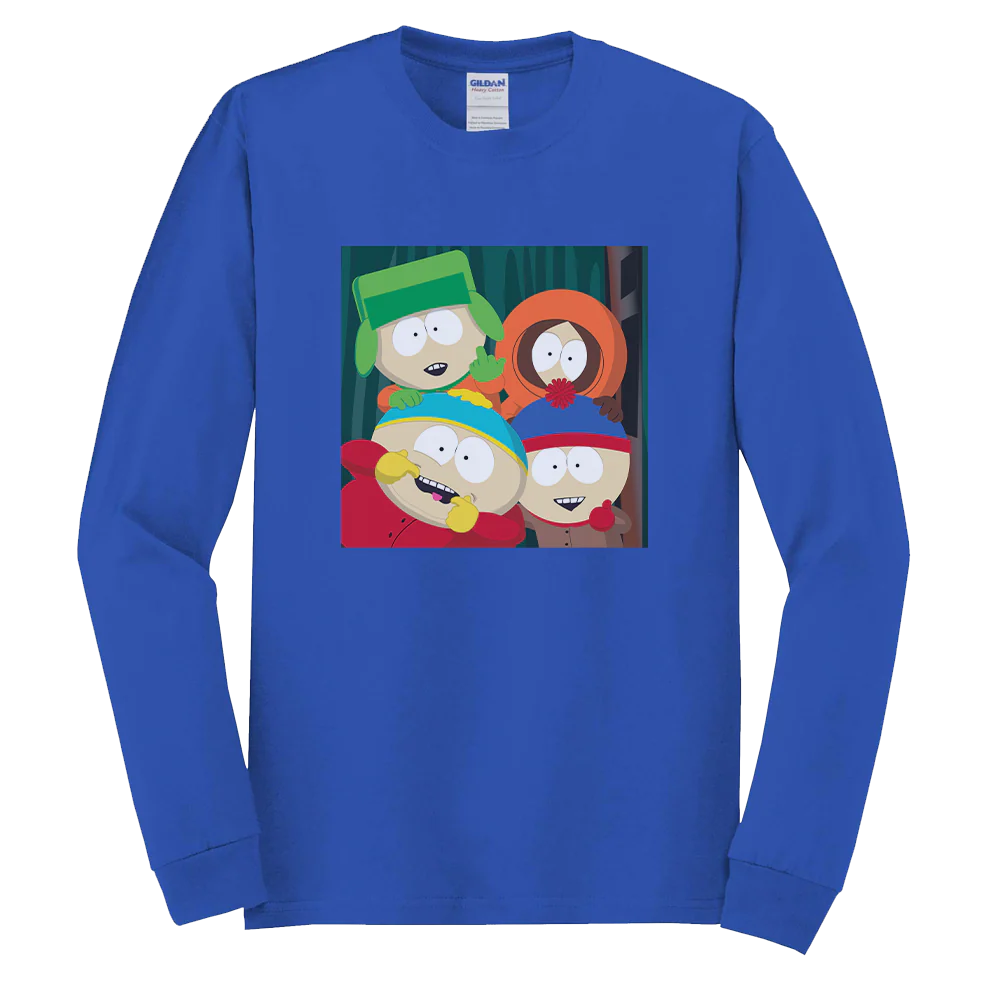 South Park Boys Picture Adult Long Sleeve T-Shirt - Image 3