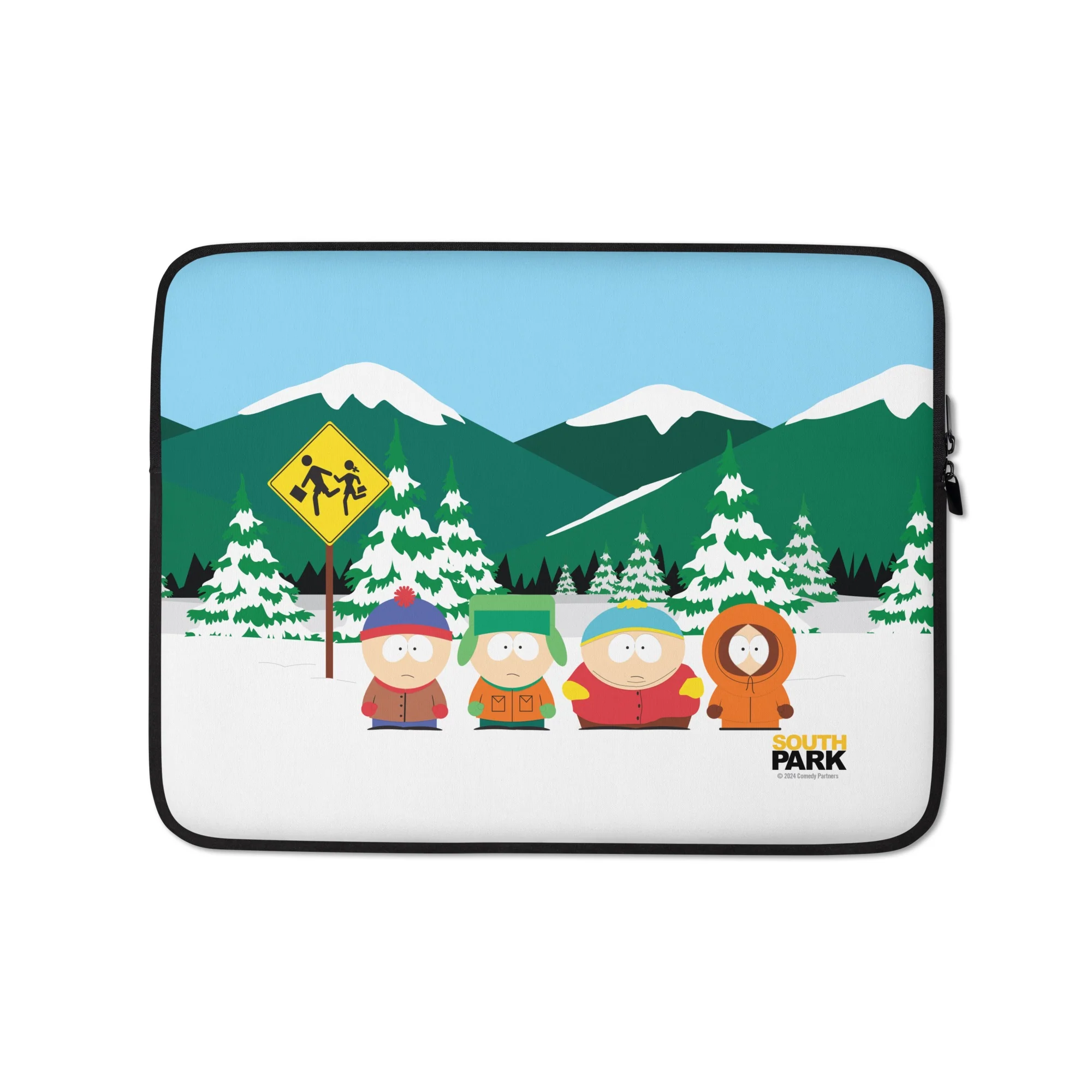 South Park Bus Stop Laptop Sleeve - Image 2