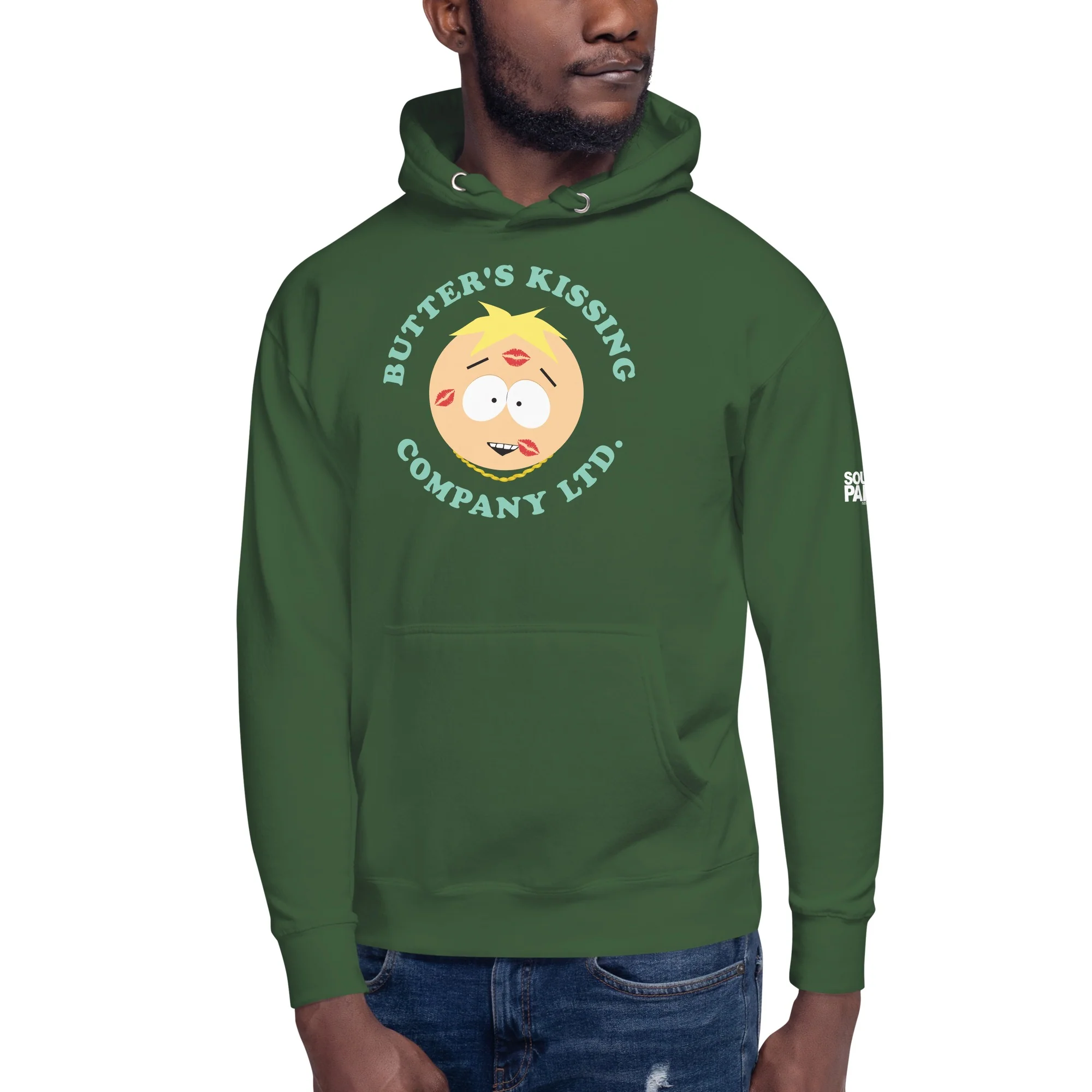 South Park Butter's Kissing Company Adult Premium Hoodie - Image 3
