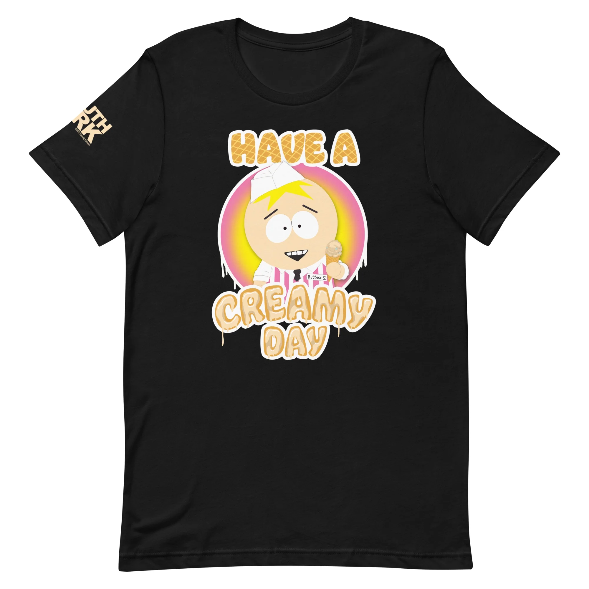 South Park Butters Ice Cream Parlor Have a Creamy Day T-Shirt - Image 3