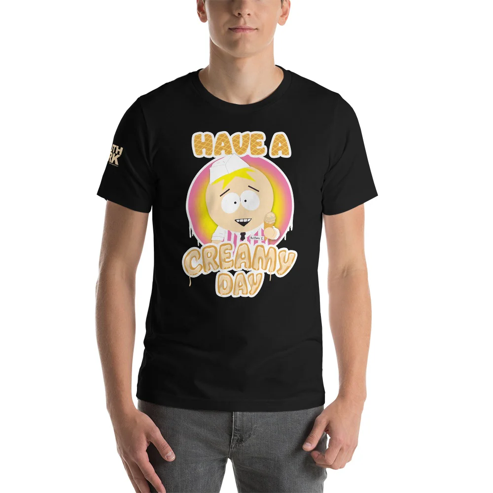 South Park Butters Ice Cream Parlor Have a Creamy Day T-Shirt - Image 4