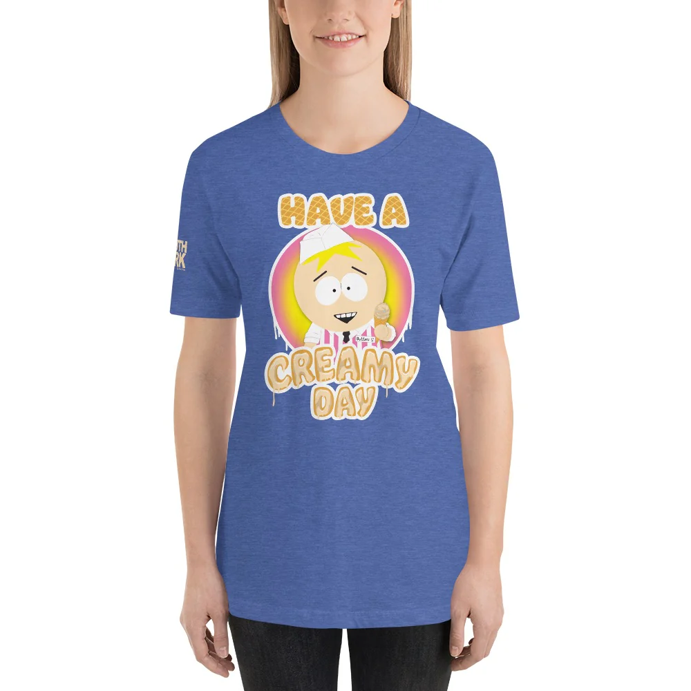 South Park Butters Ice Cream Parlor Have a Creamy Day T-Shirt - Image 7