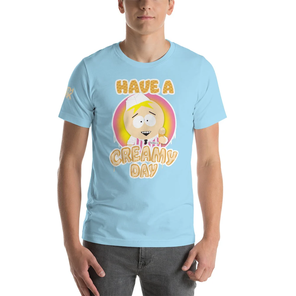 South Park Butters Ice Cream Parlor Have a Creamy Day T-Shirt - Image 9