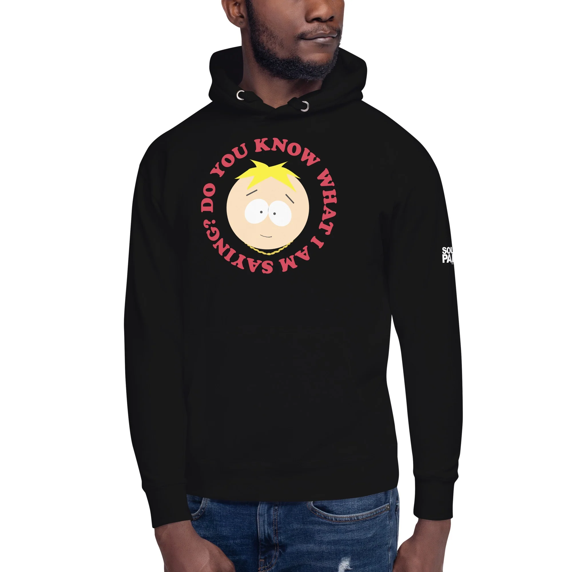 South Park Butters Do You Know Premium Hooded Sweatshirt - Image 3