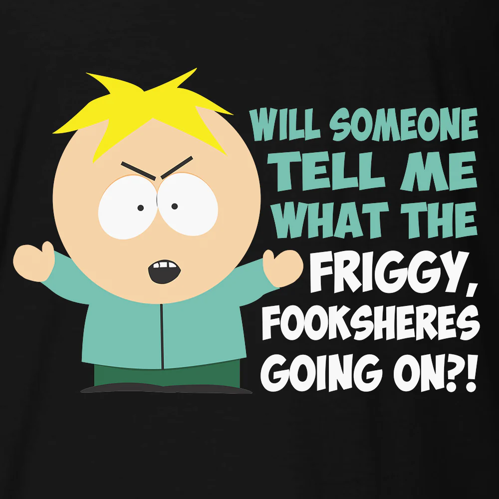 South Park Butters Friggy Fooksheres Short Sleeve T-Shirt - Image 2