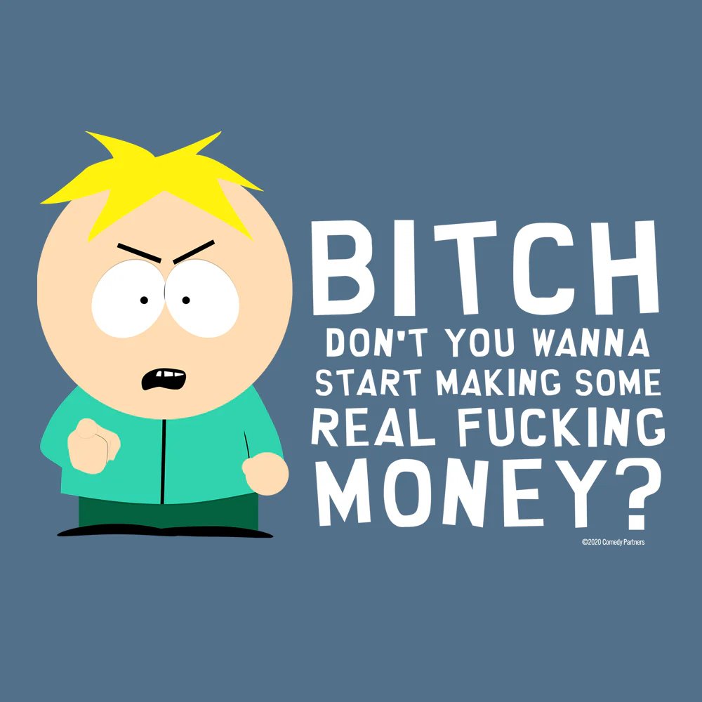 South Park Butters Make Real Money Hooded Sweatshirt - Image 3