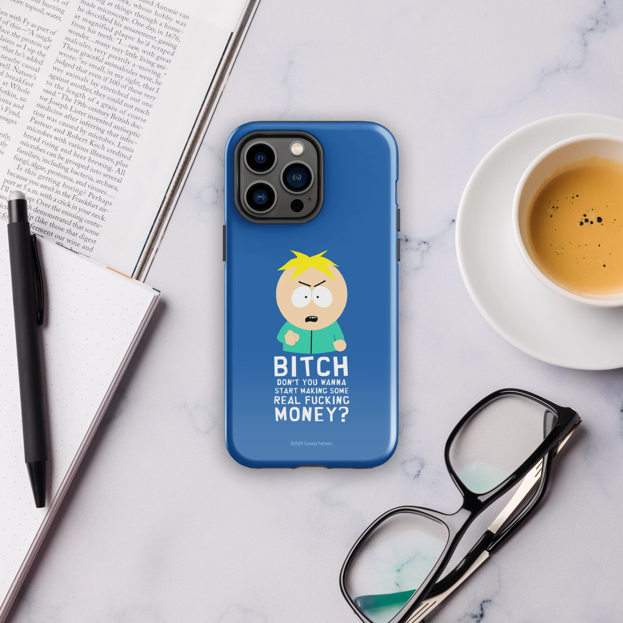 South Park Butters Make Real Money Tough Phone Case - iPhone - Image 36