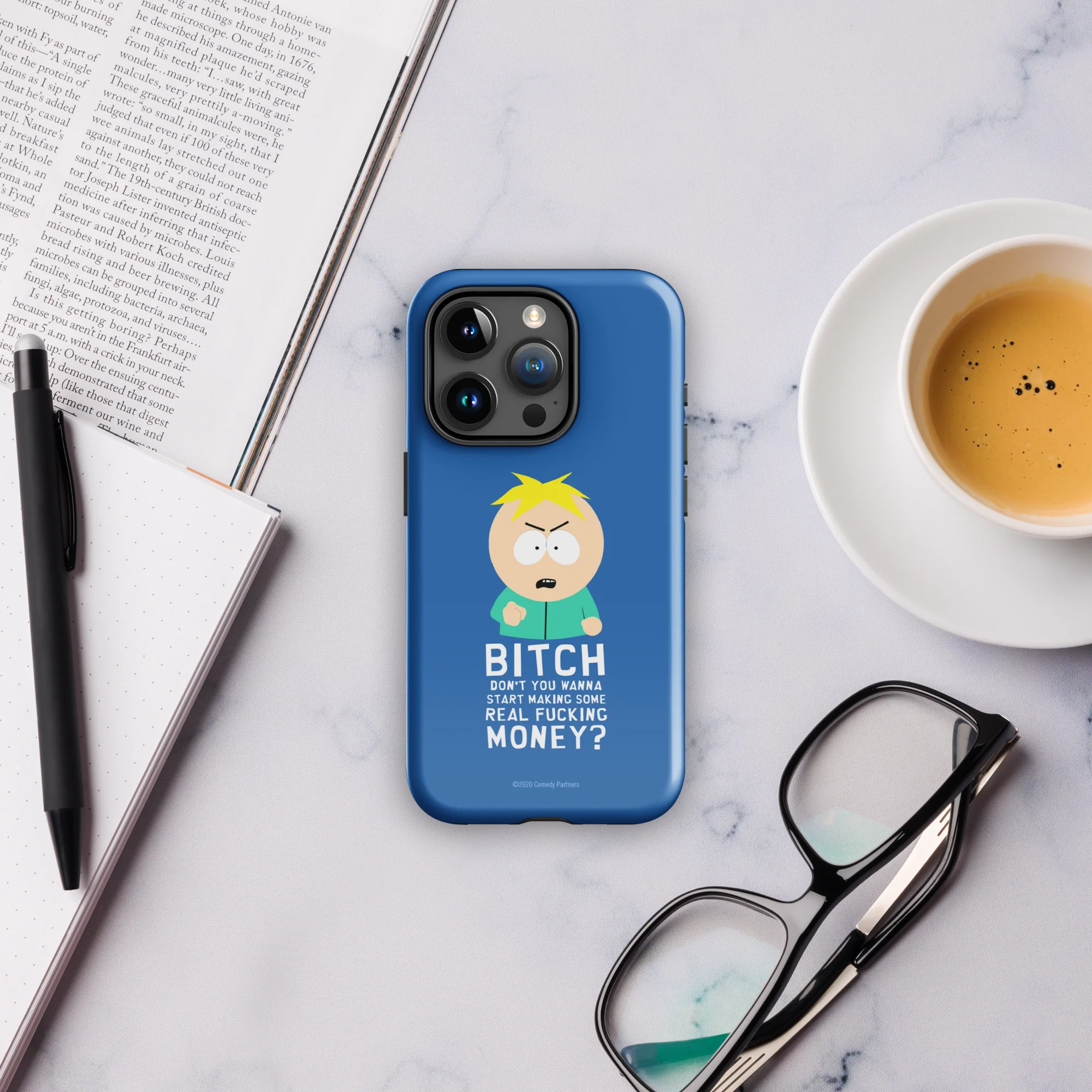South Park Butters Make Real Money Tough Phone Case - iPhone - Image 45