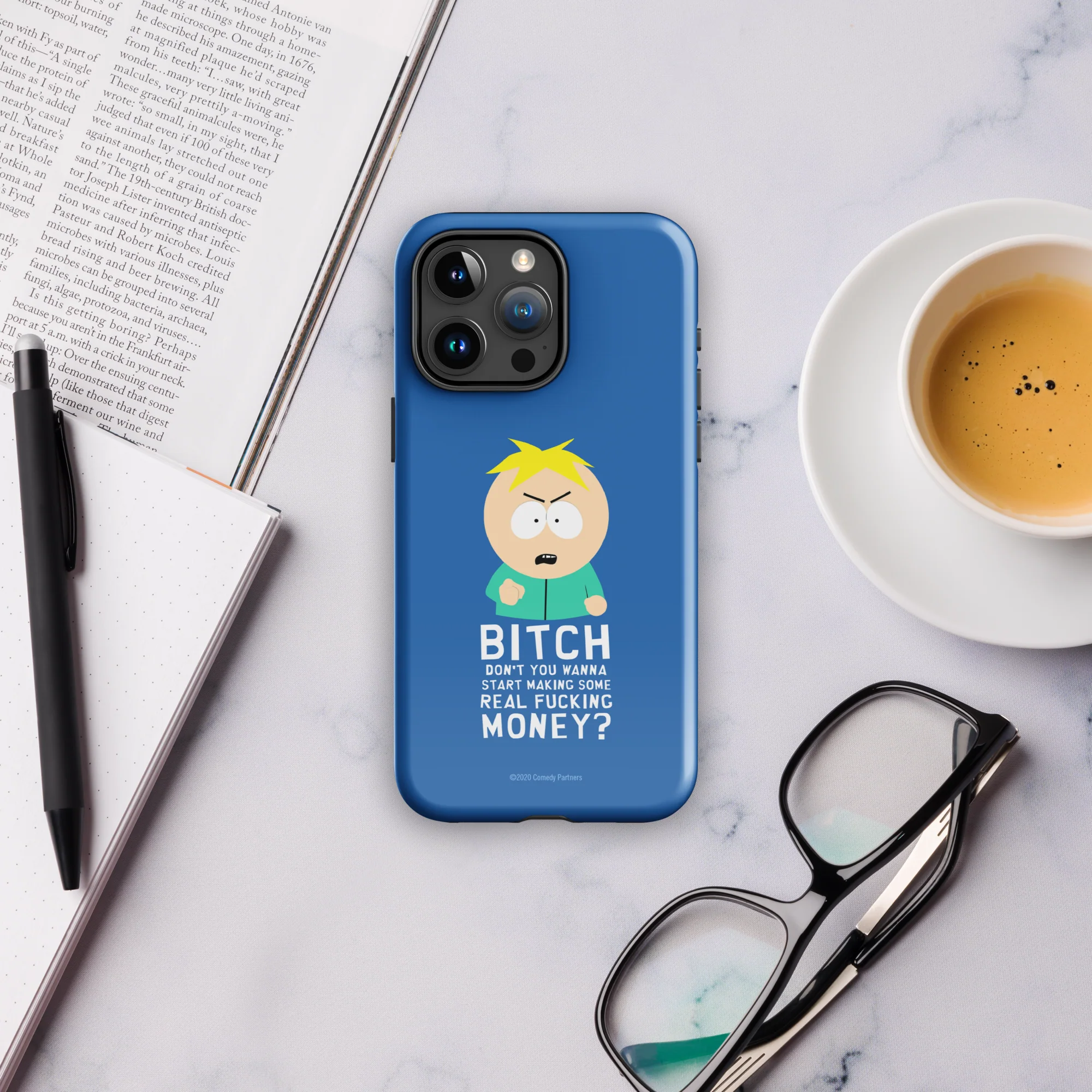 South Park Butters Make Real Money Tough Phone Case - iPhone - Image 48