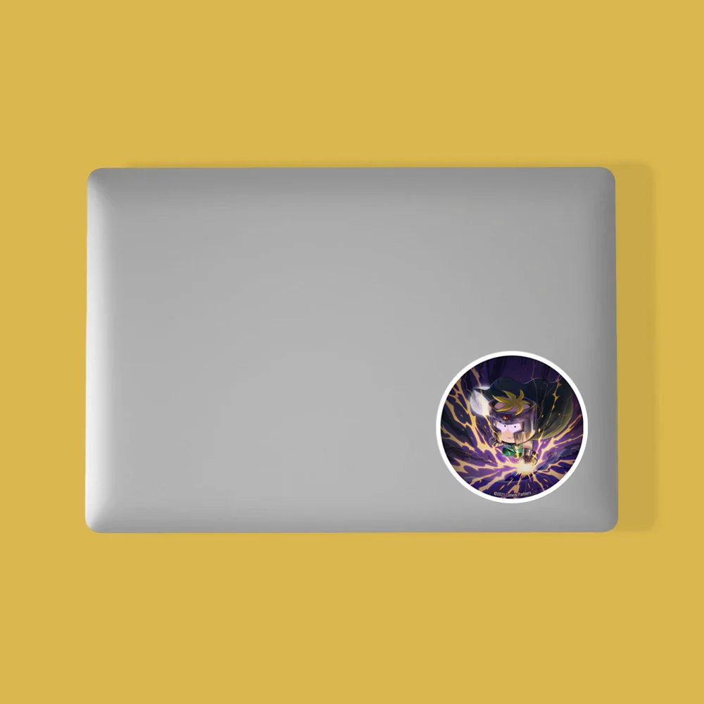 South Park Butters Professor Chaos Die Cut Sticker - Image 2