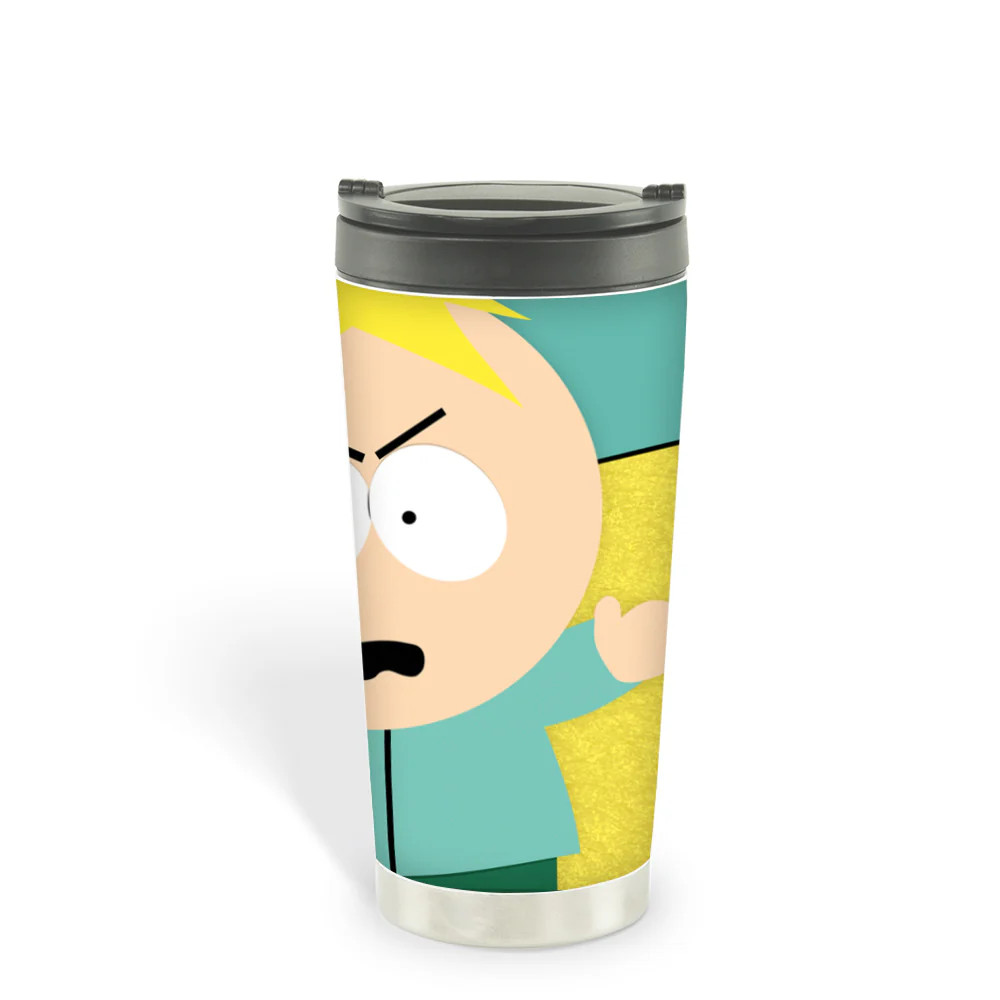 South Park Butters Son of a Biscuit 16oz Stainless Steel Thermal Travel Mug - Image 2