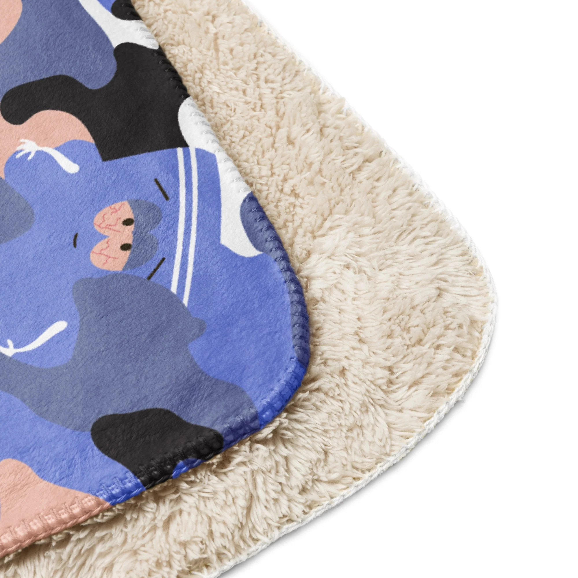 South Park Camo Towelie Sherpa Blanket - Image 4