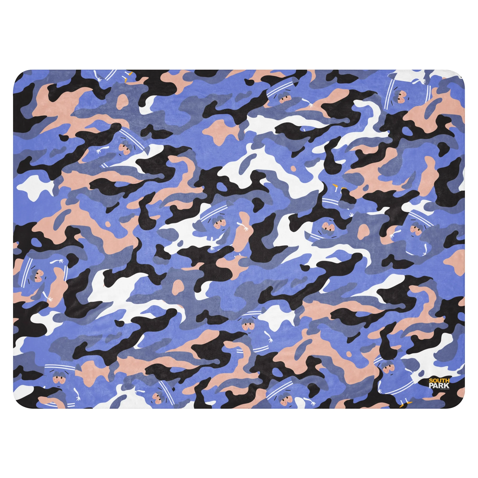 South Park Camo Towelie Sherpa Blanket - Image 9