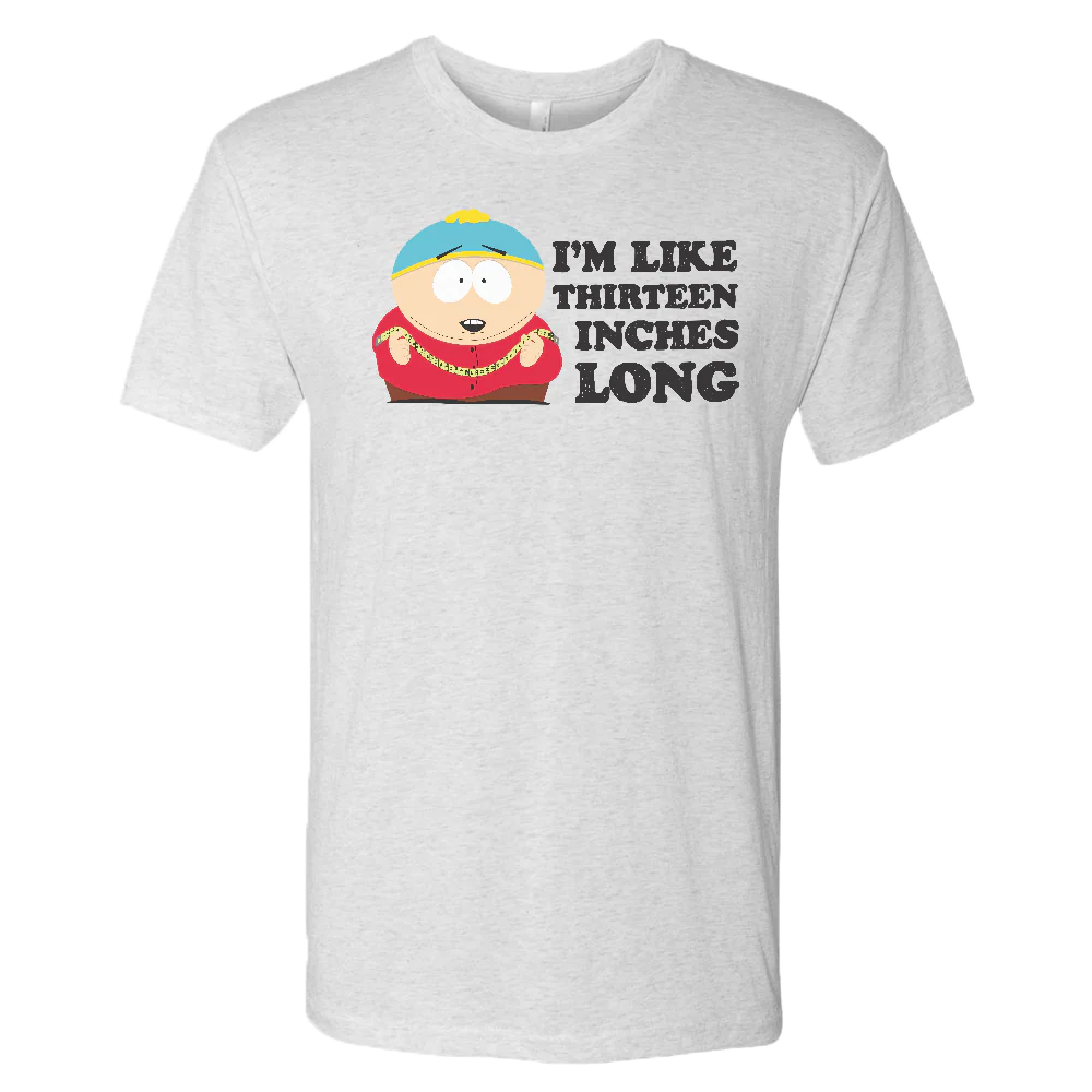 South Park Cartman 13 Inches Long Unisex Tri-Blend T-Shirt - Image 3