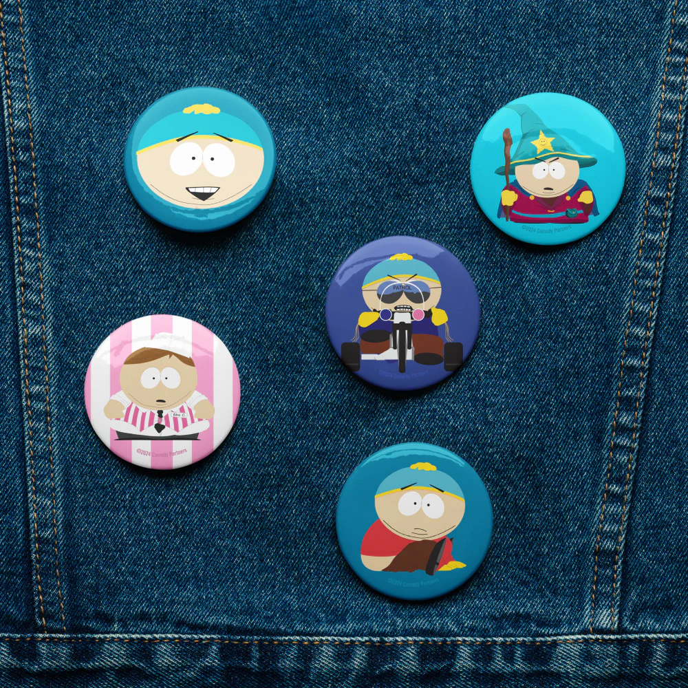 South Park Cartman 5 Pin Set - Image 2
