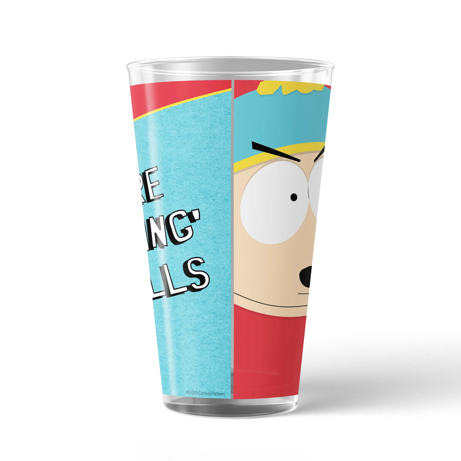 South Park Cartman Breaking My Balls 17 oz Pint Glass - Image 3