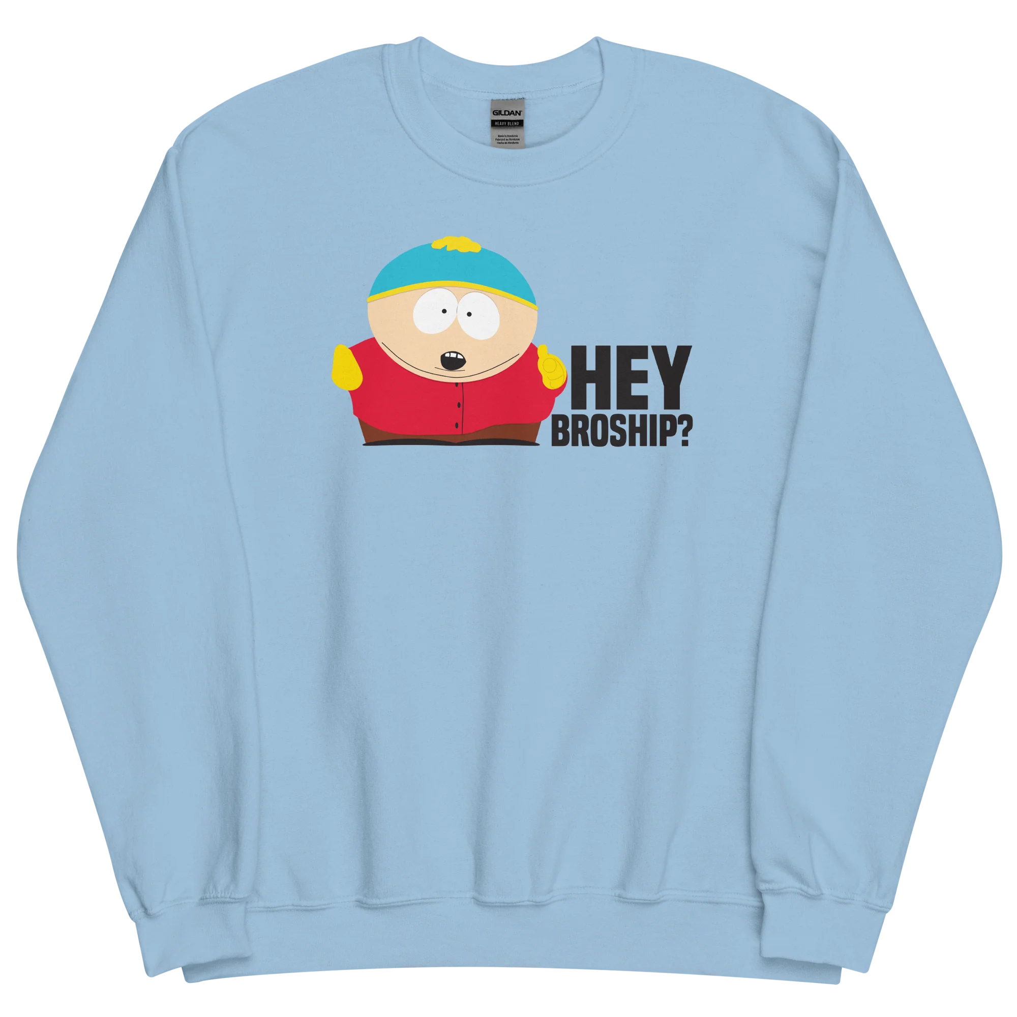 South Park Cartman Hey Broship Fleece Crewneck Sweatshirt - Image 5