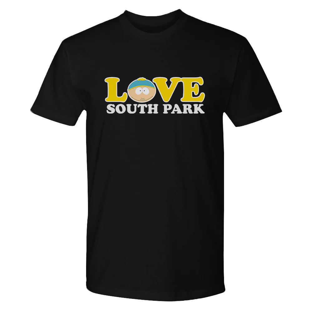 South Park Cartman Love South Park Adult Short Sleeve T-Shirt - Image 4
