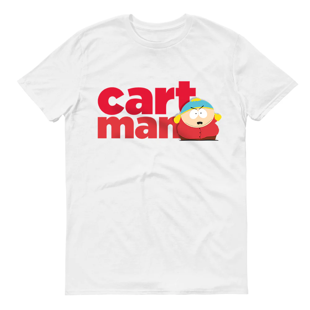 South Park Cartman Name Adult Short Sleeve T-Shirt
