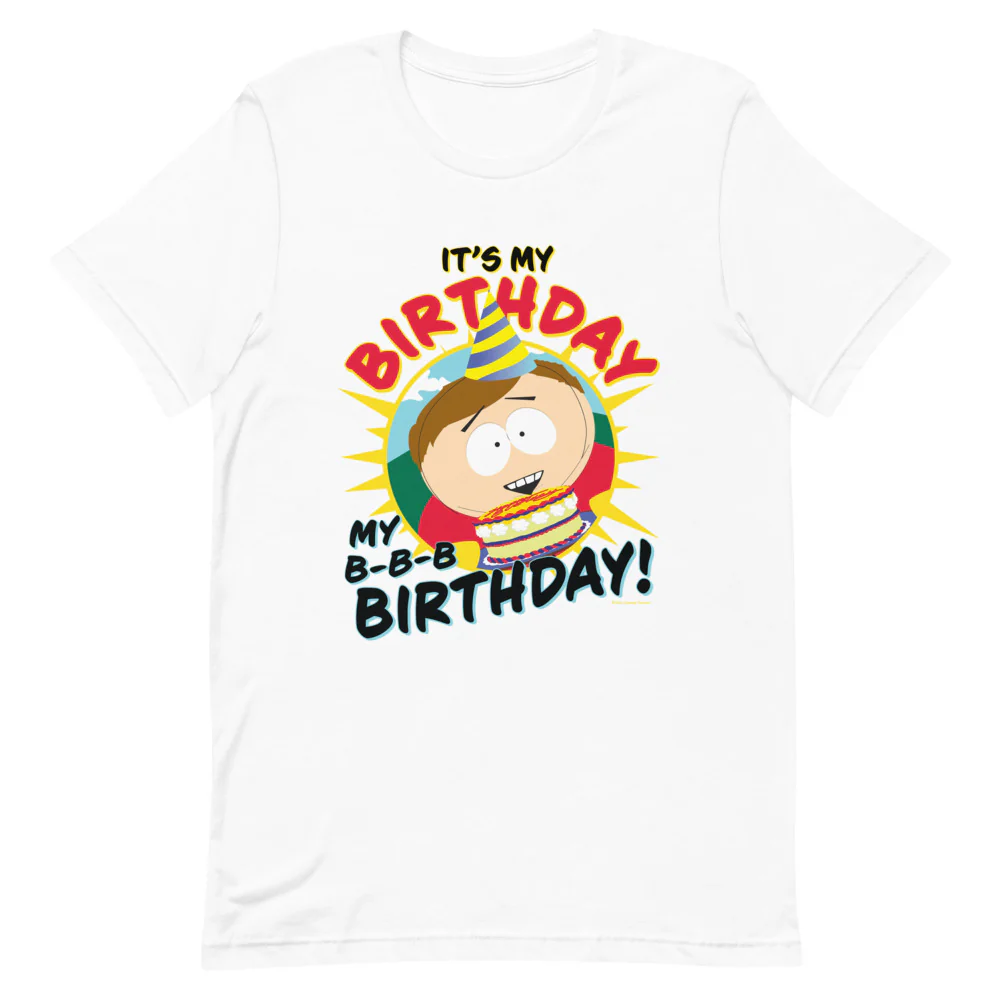 South Park Cartman's Birthday Unisex T-Shirt