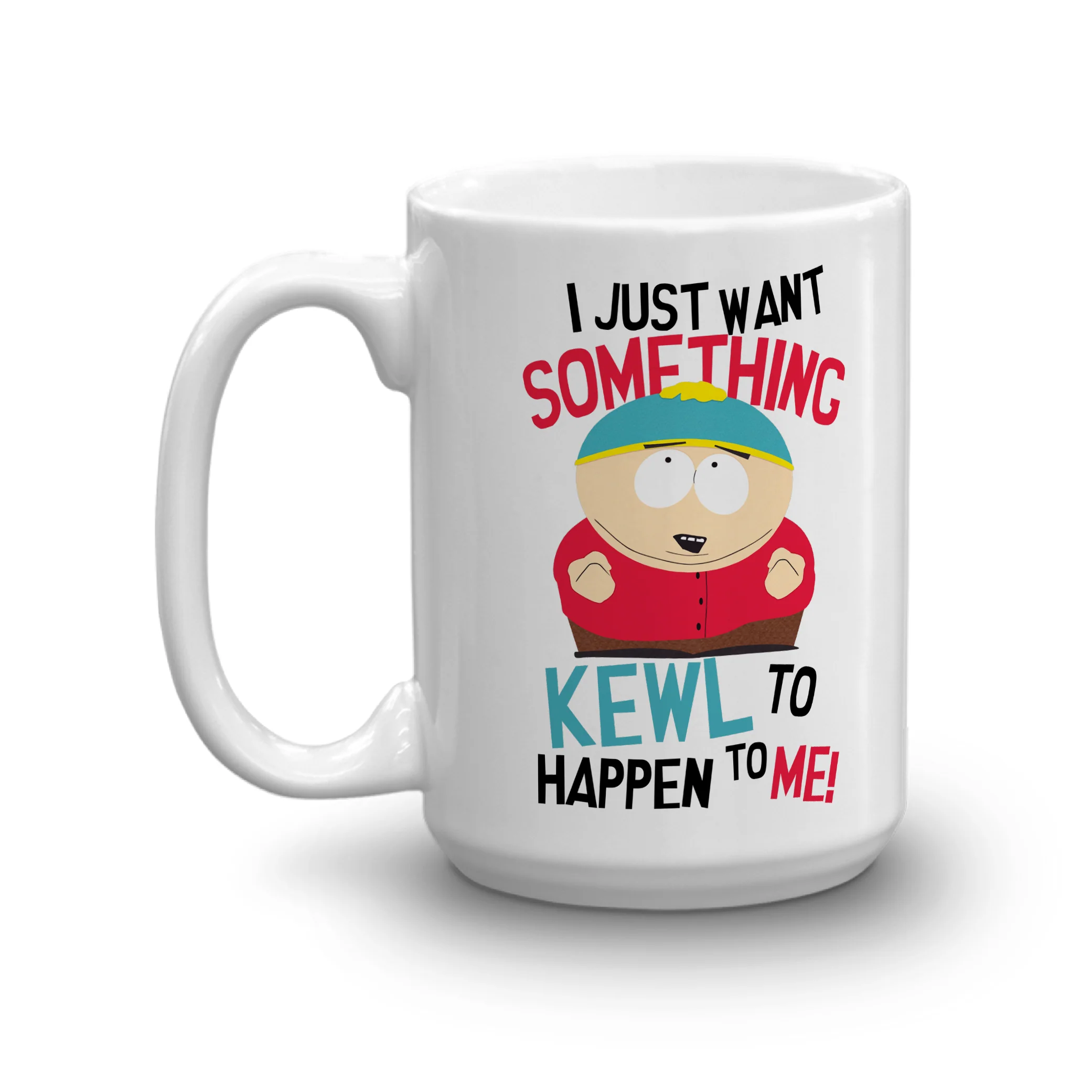 South Park Cartman Something Kewl White Mug - Image 4