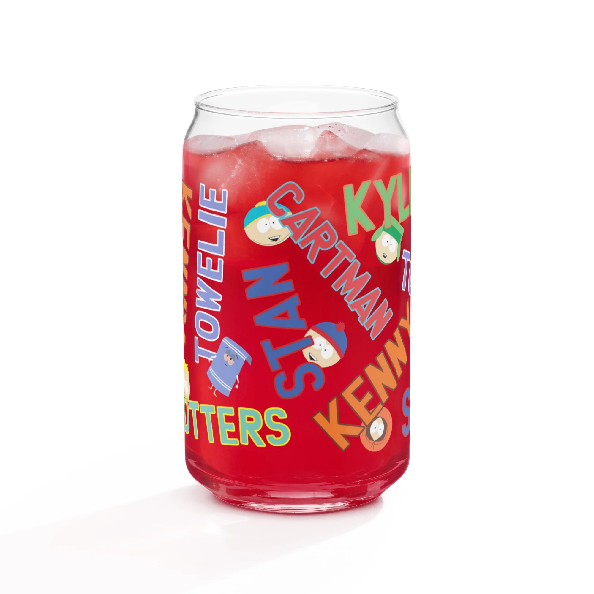 South Park Character Names Can Glass - Image 4