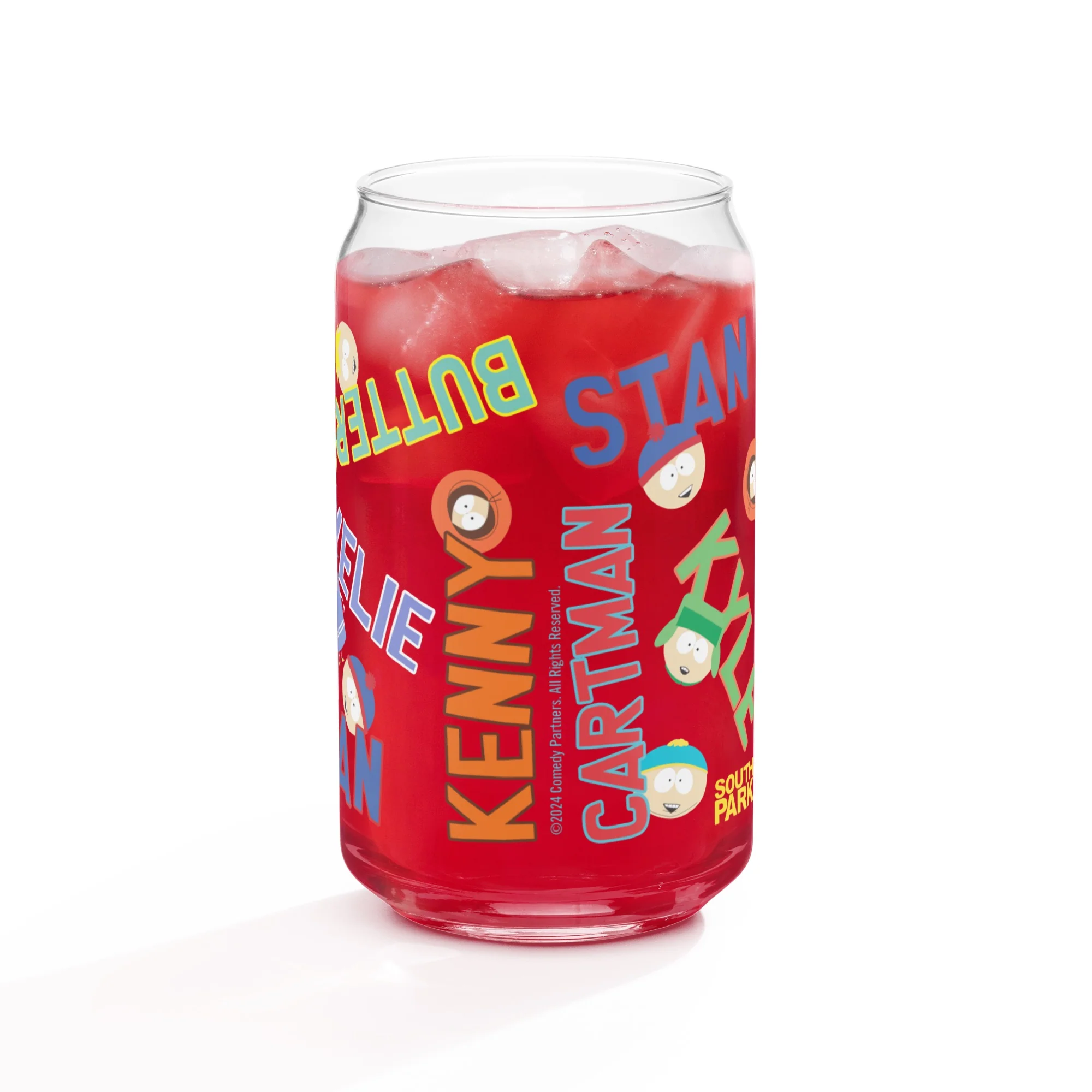South Park Character Names Can Glass - Image 5
