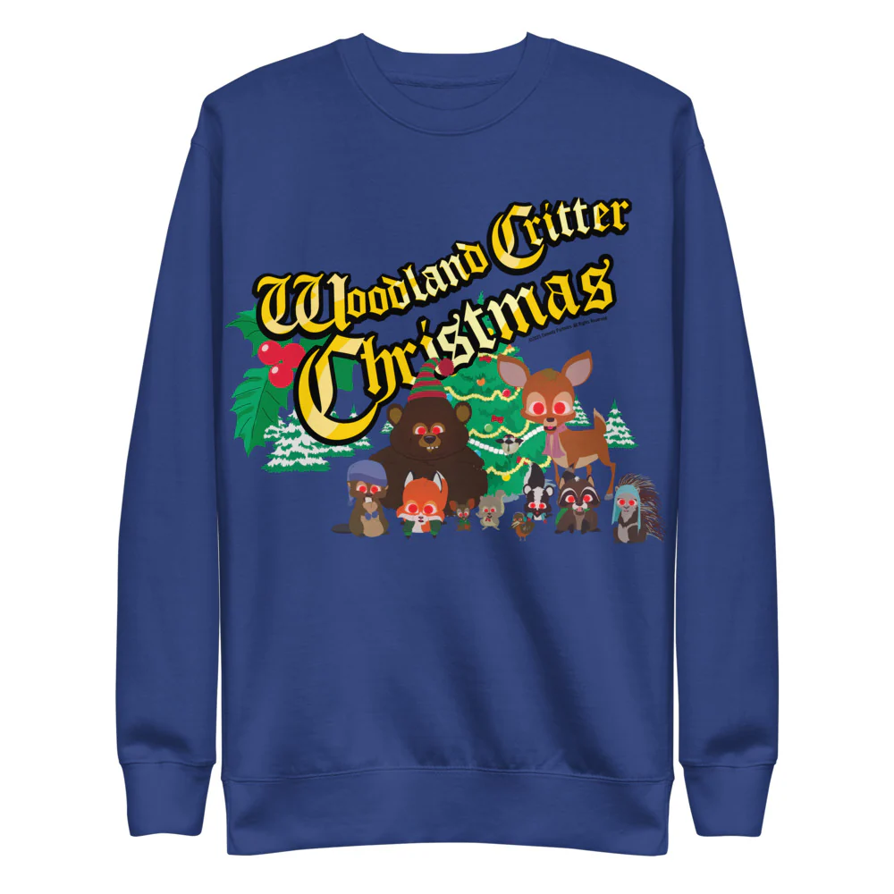 South Park Crewneck Woodland Critter Christmas - Image 3