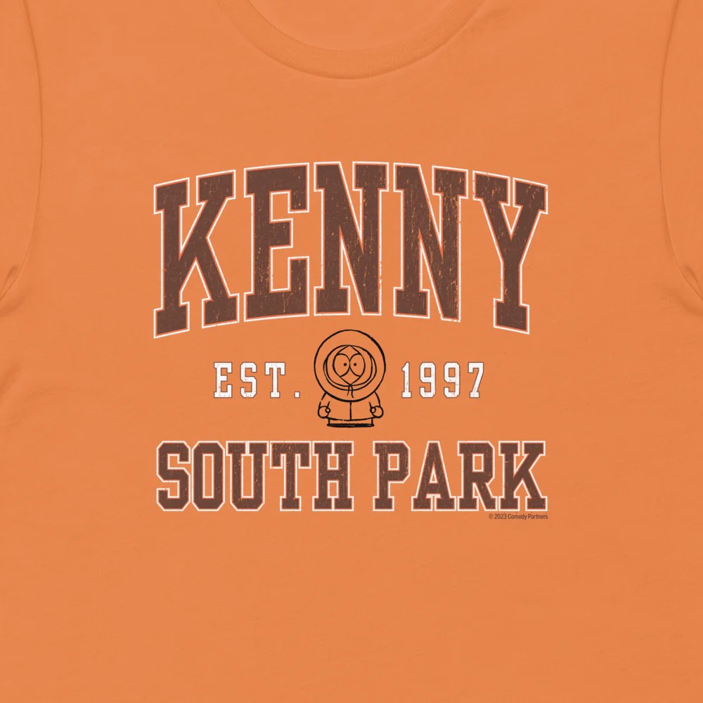 South Park Kenny Collegiate T-Shirt - Image 2