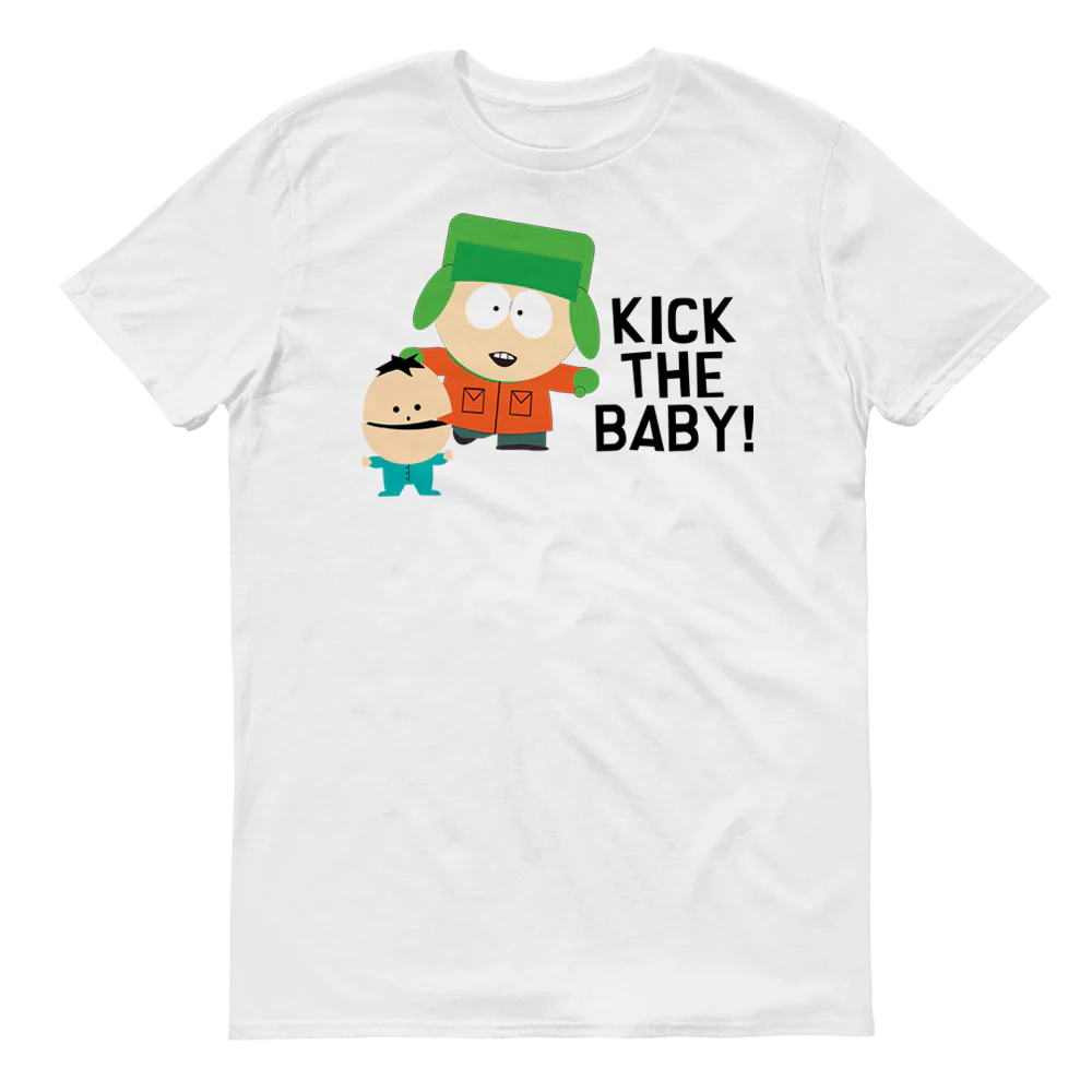 South Park Kyle Kick the Baby Short Sleeve T-Shirt - Image 3