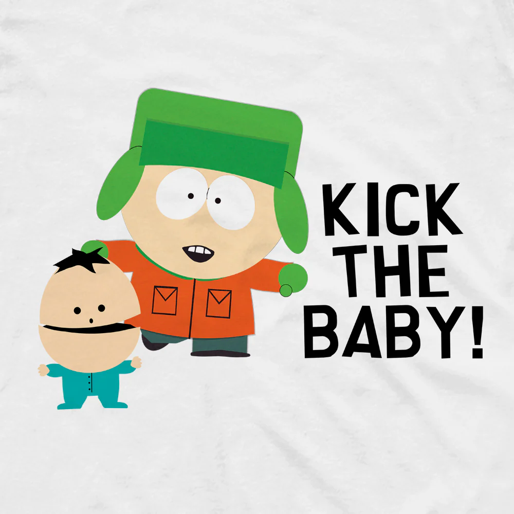 South Park Kyle Kick the Baby Short Sleeve T-Shirt - Image 5