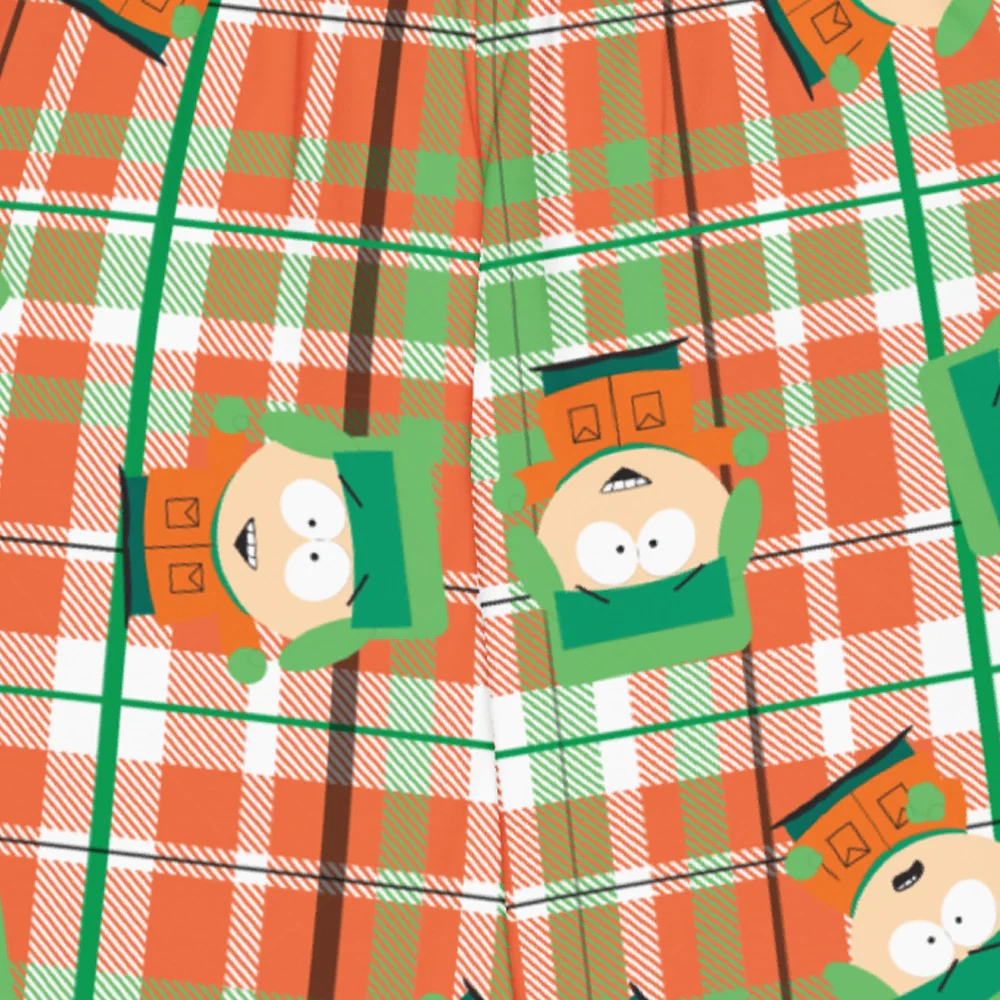 South Park Kyle Plaid Pajama Pants - Image 2