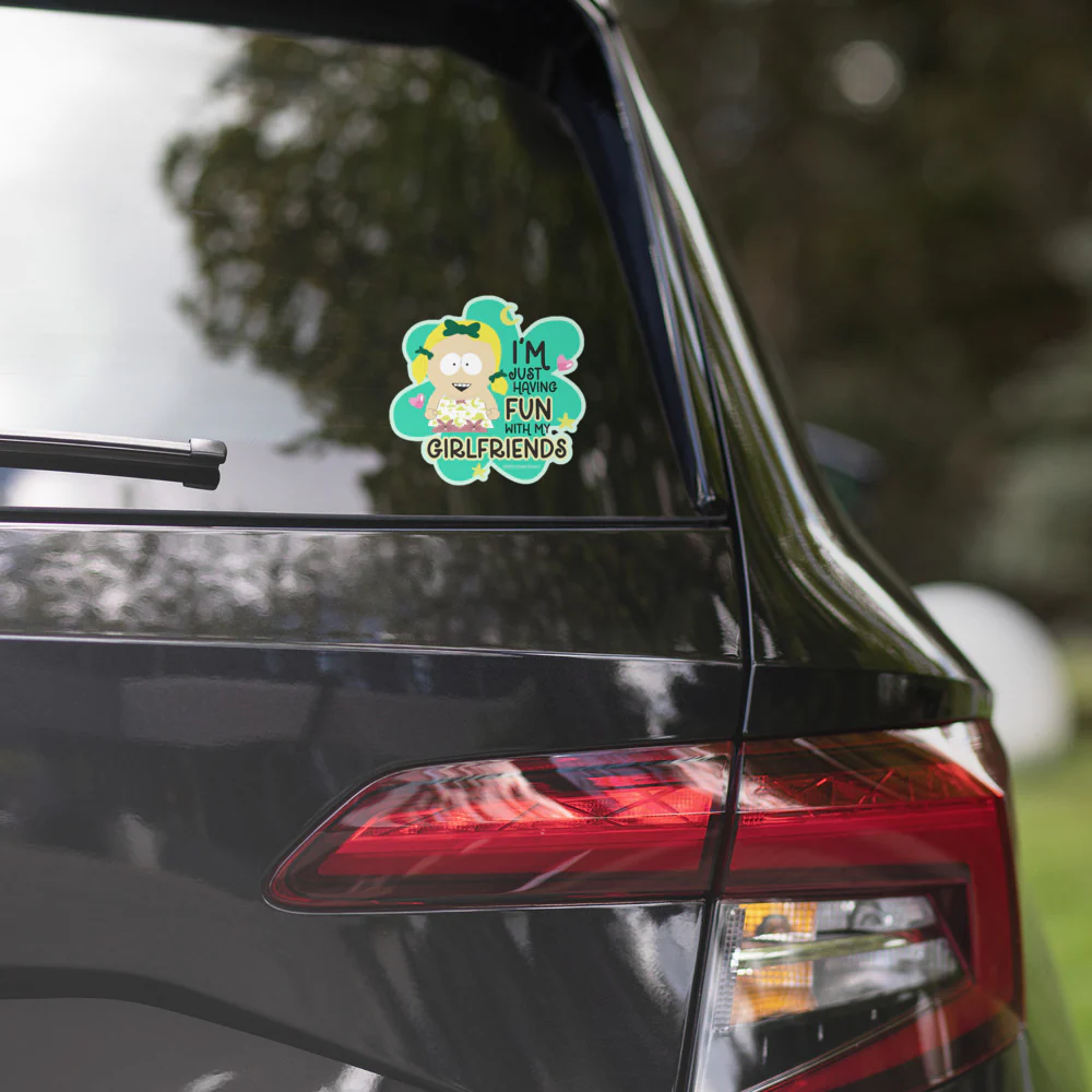 South Park Marjorine With My Girlfriends Die-Cut Sticker - Image 3