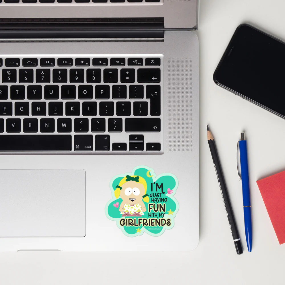 South Park Marjorine With My Girlfriends Die-Cut Sticker - Image 7