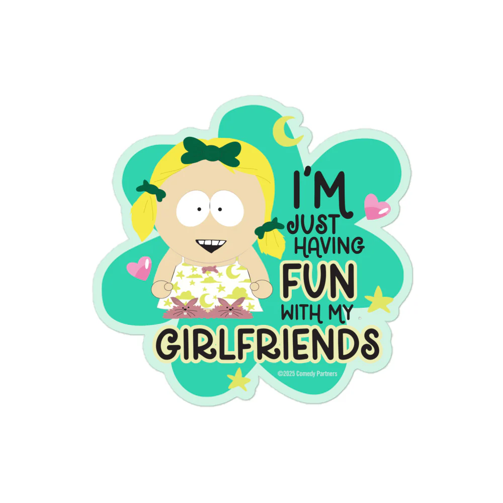 South Park Marjorine With My Girlfriends Die-Cut Sticker - Image 9