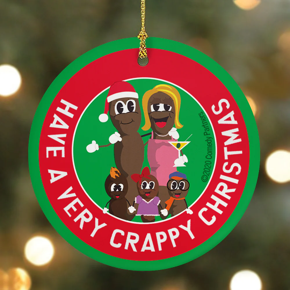 South Park Mr. Hankey Family Round Ceramic Ornament - Image 2