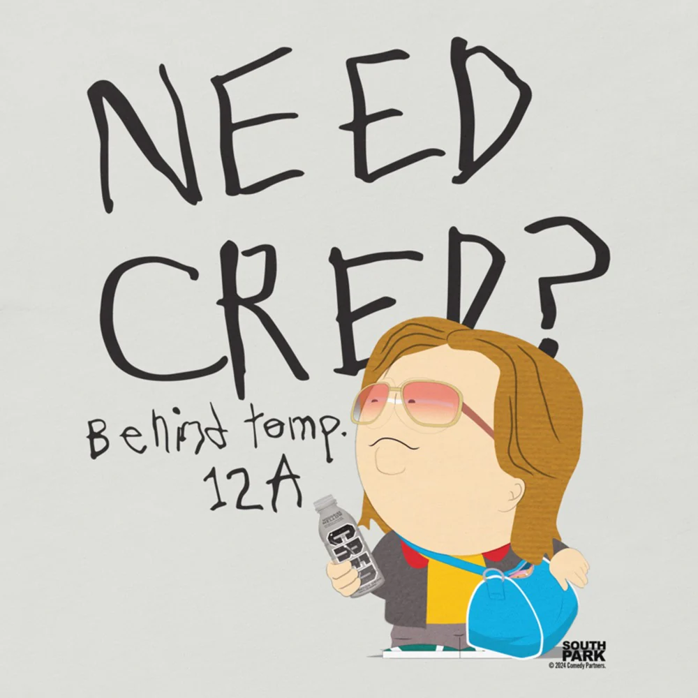 South Park Need CRED Adult T-Shirt - Image 2