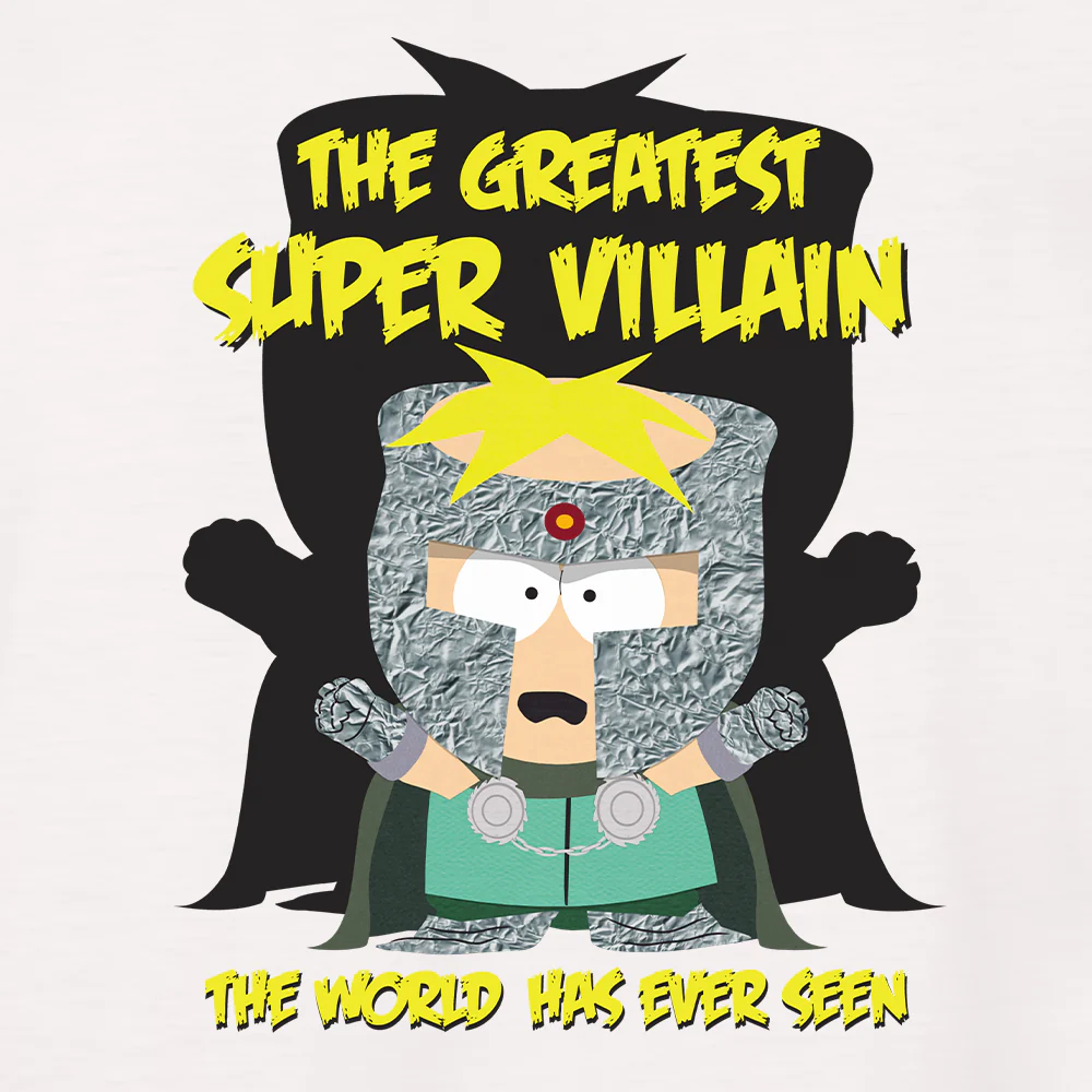 South Park Professor Chaos the Greatest Super Villain Adult Short Sleeve T-Shirt - Image 2