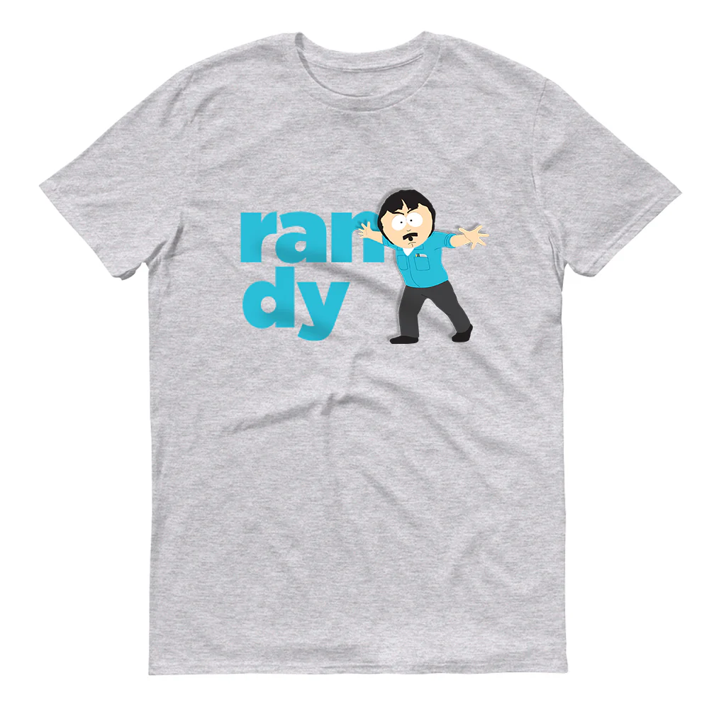 South Park Randy Name Adult Short Sleeve T-Shirt - Image 3