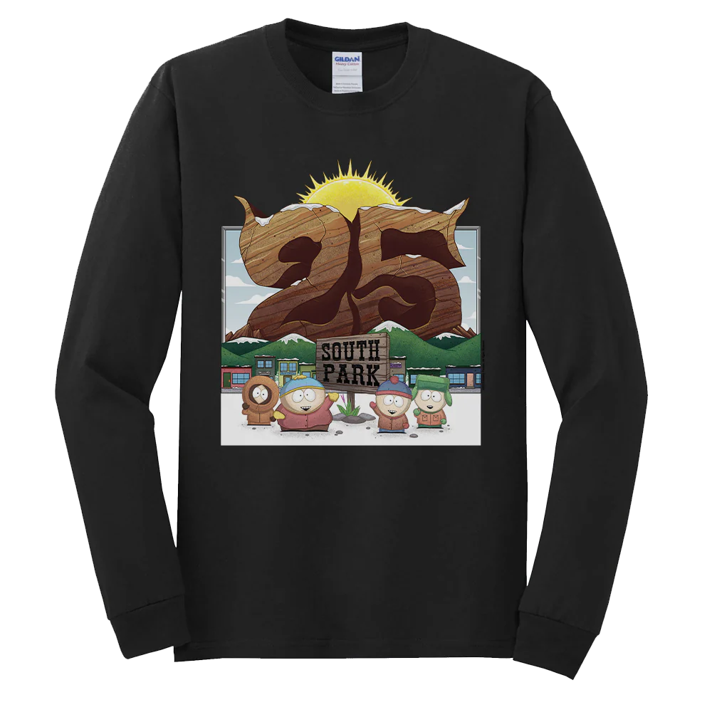 South Park Season 25 Logo Adult Long Sleeve T-Shirt - Image 2