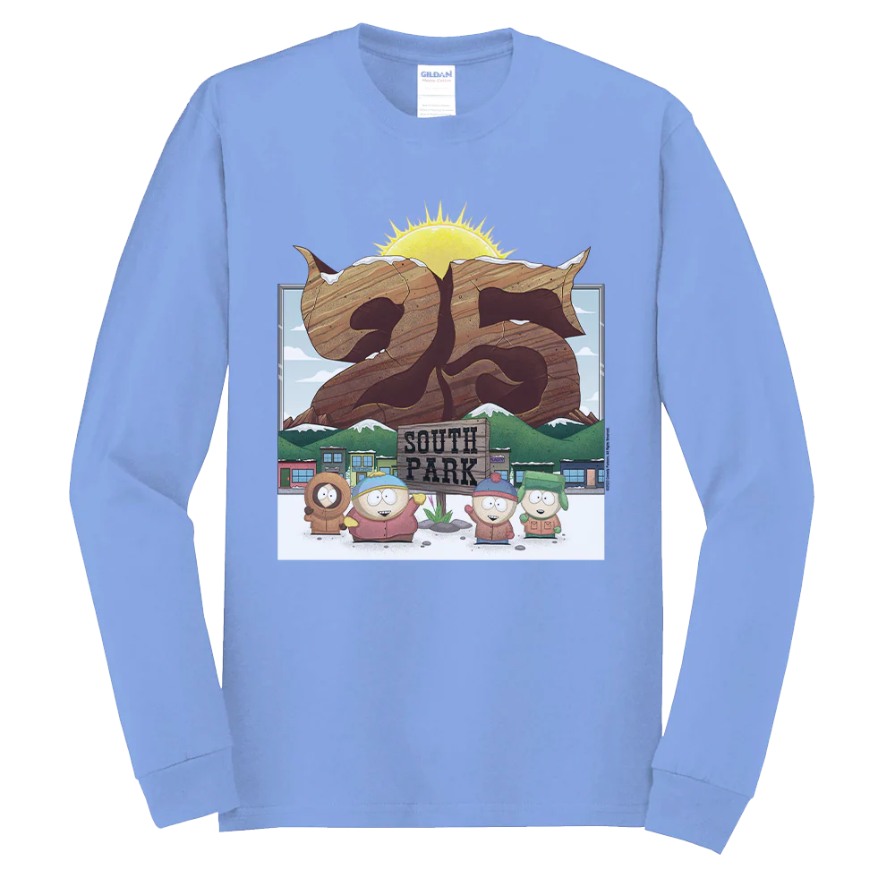 South Park Season 25 Logo Adult Long Sleeve T-Shirt - Image 3