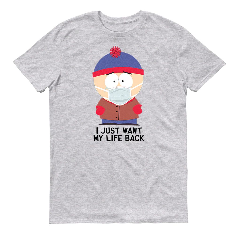 South Park Stan I Just Want My Life Back Adult Short Sleeve T-Shirt - Image 4