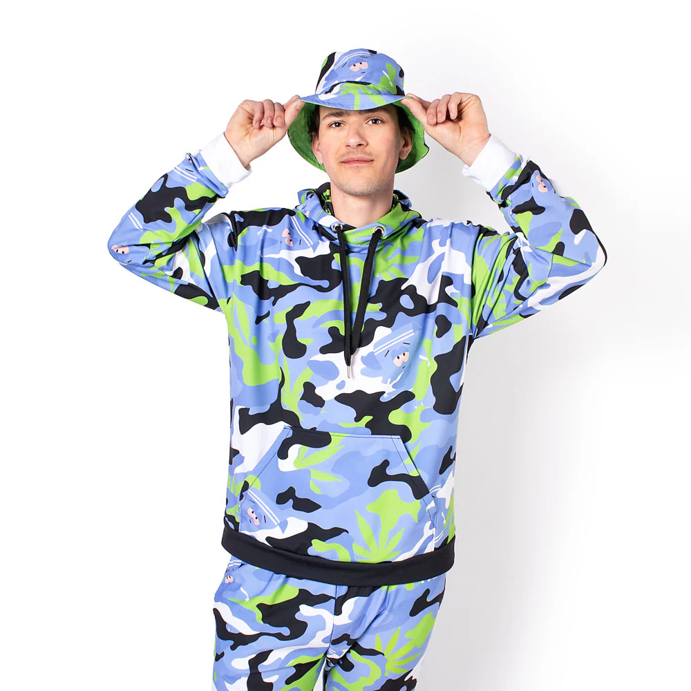 South Park Towelie 420 Camo Reversible Bucket Hat - Image 10