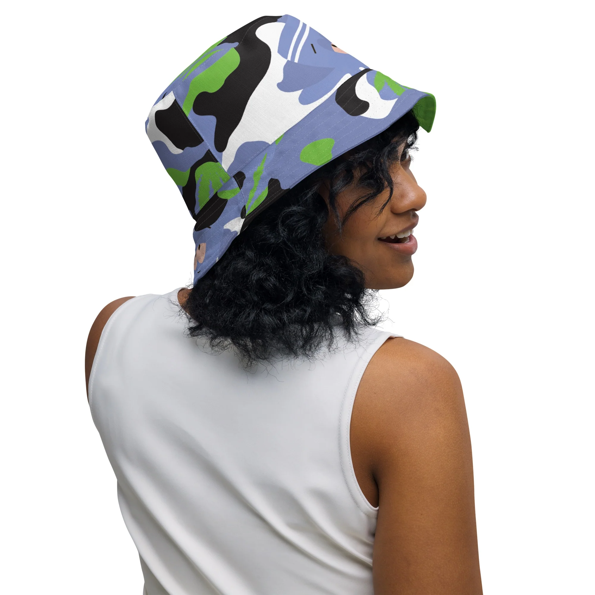 South Park Towelie 420 Camo Reversible Bucket Hat - Image 6
