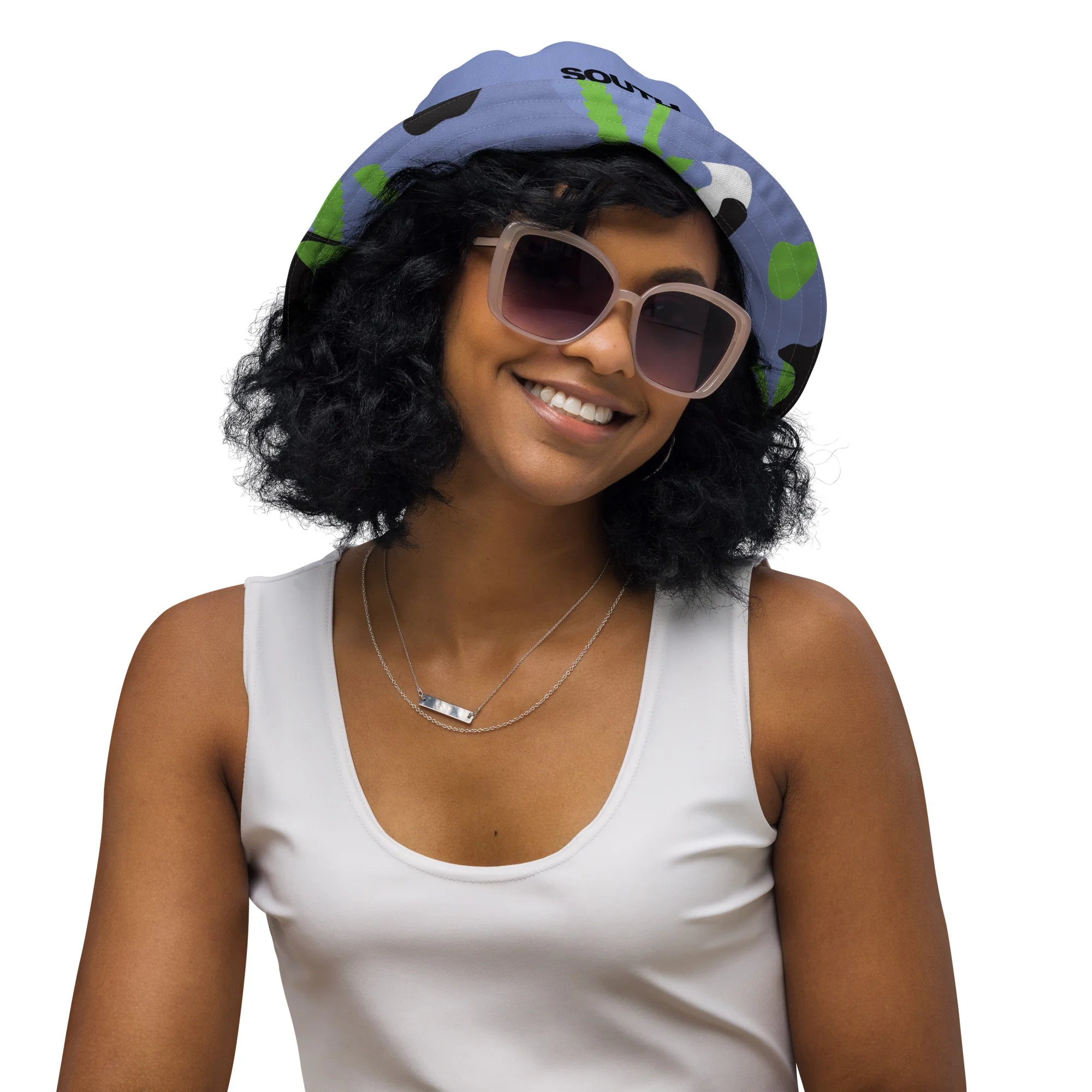 South Park Towelie 420 Camo Reversible Bucket Hat - Image 7