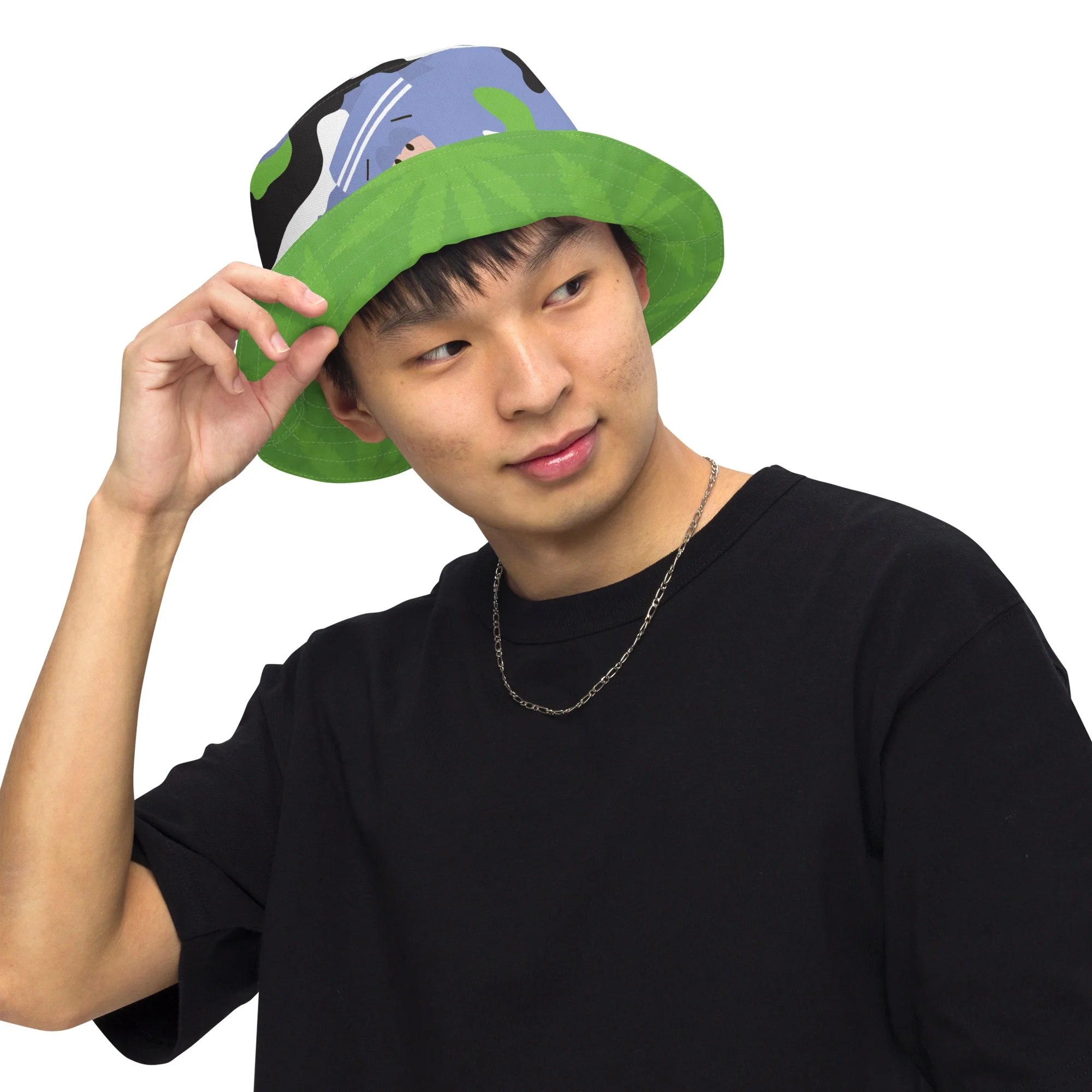 South Park Towelie 420 Camo Reversible Bucket Hat - Image 8