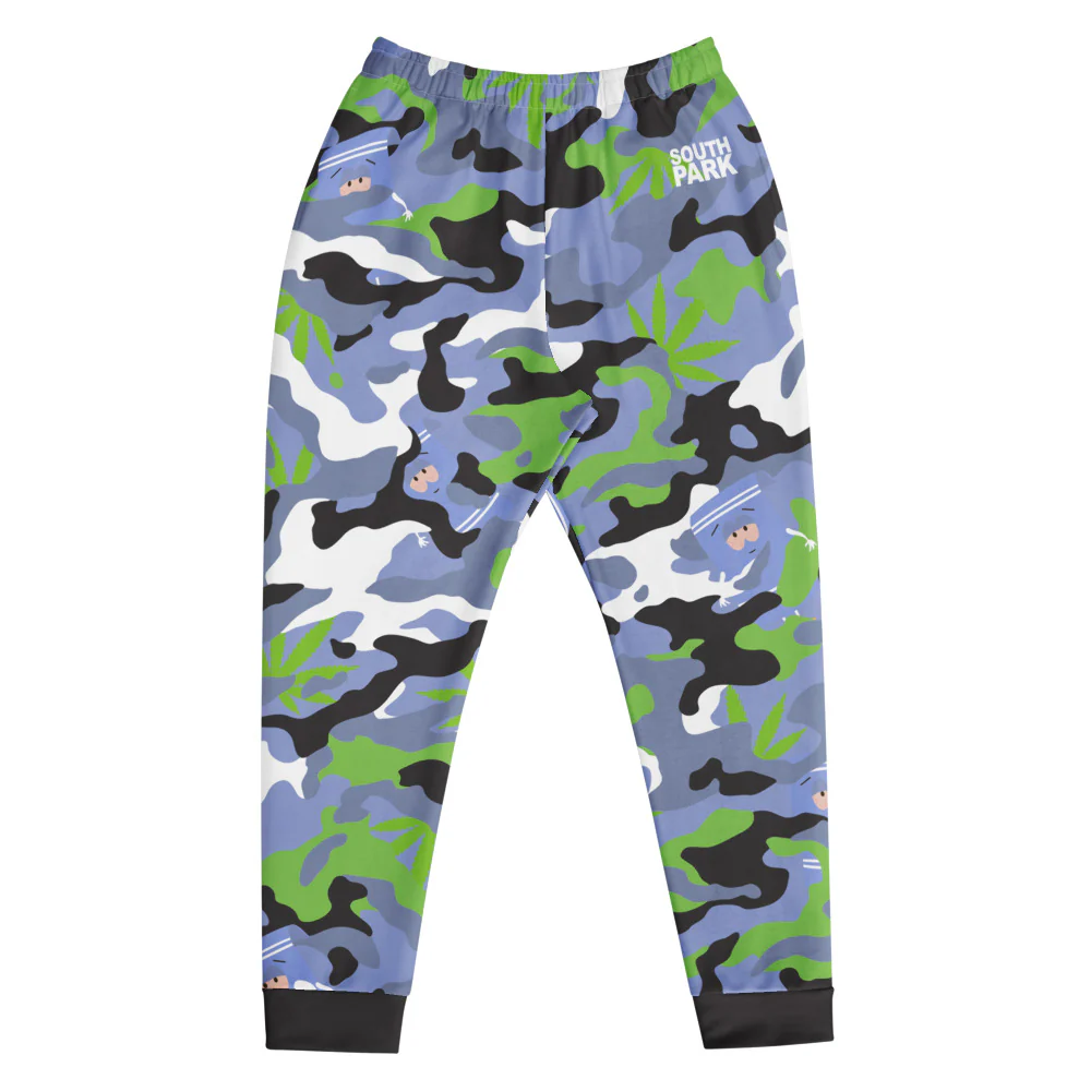 South Park Towelie 420 Camo Joggers