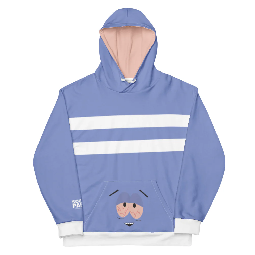 South Park Towelie Color Block Unisex Hooded Sweatshirt