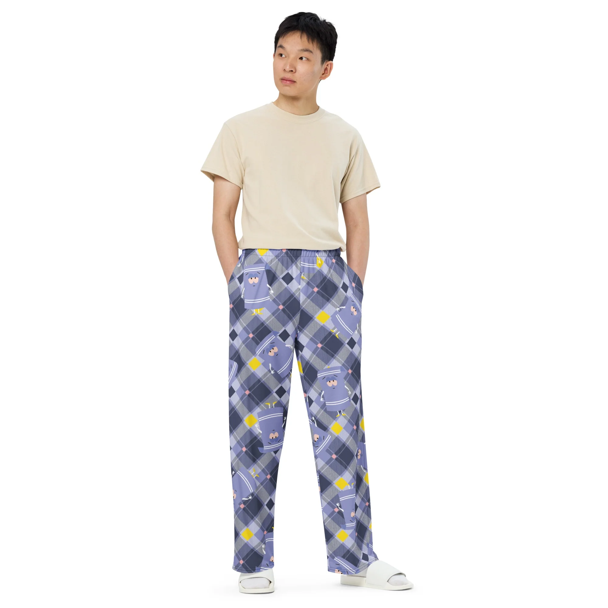 South Park Towelie Plaid Pajama Pants - Image 4